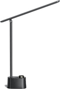 Dimmable LED Desk Lamp with USB Charging Ports Foldable Design biymjk